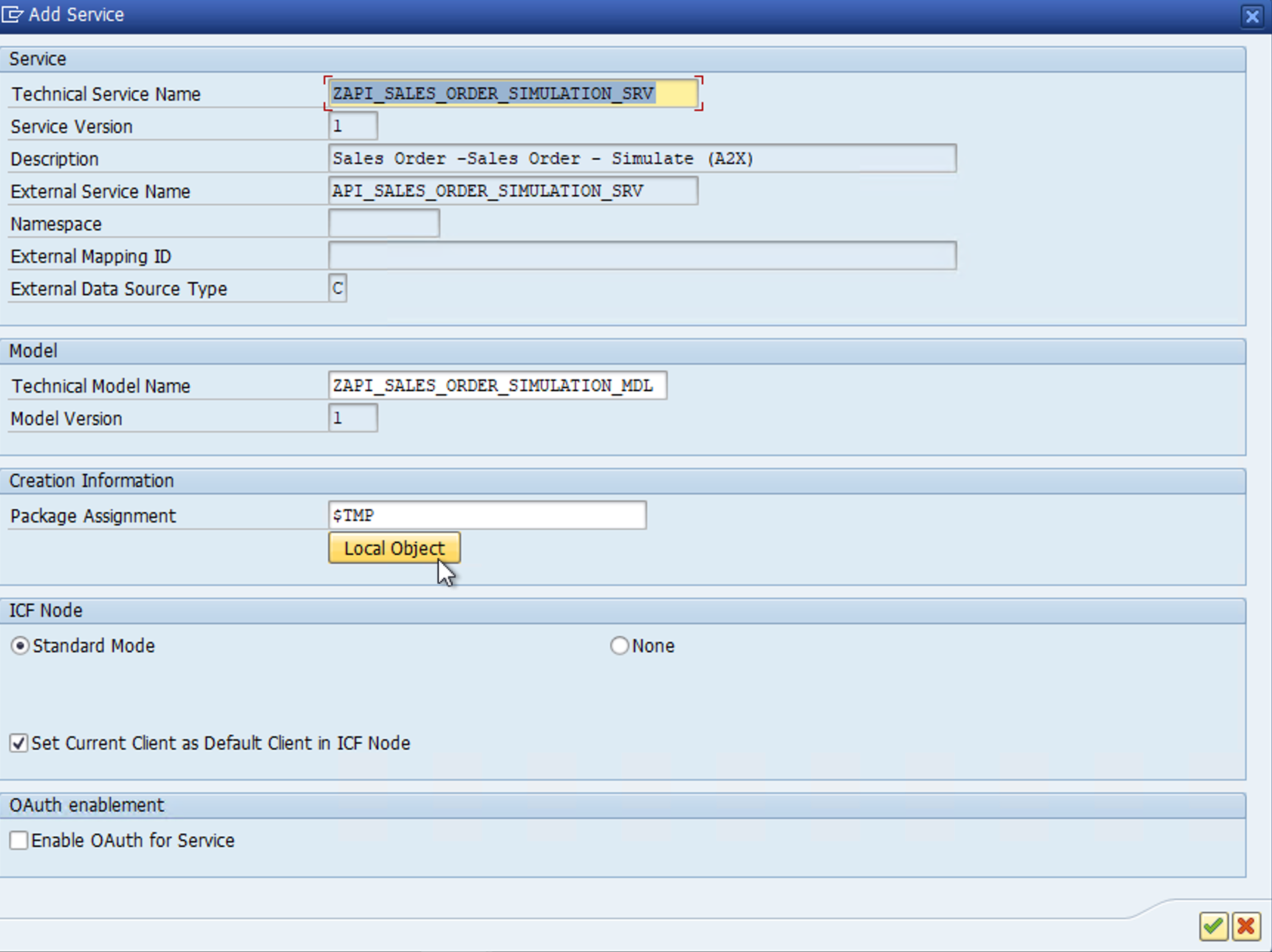 Package Assignment