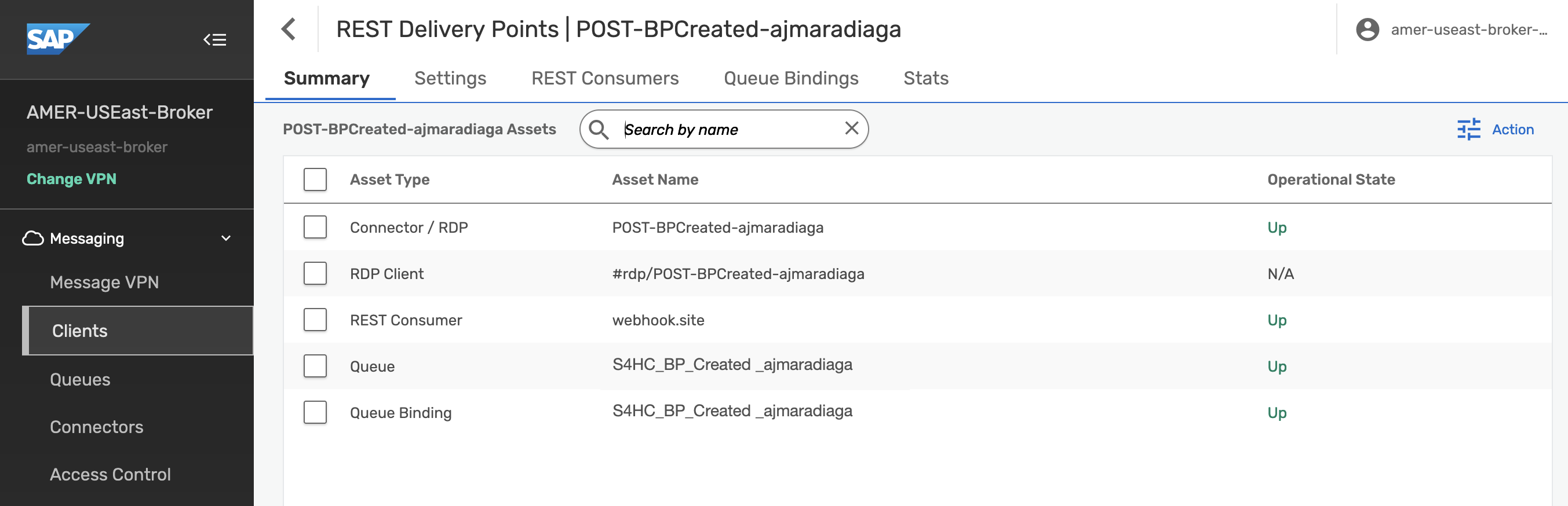 RDP objects - All operational