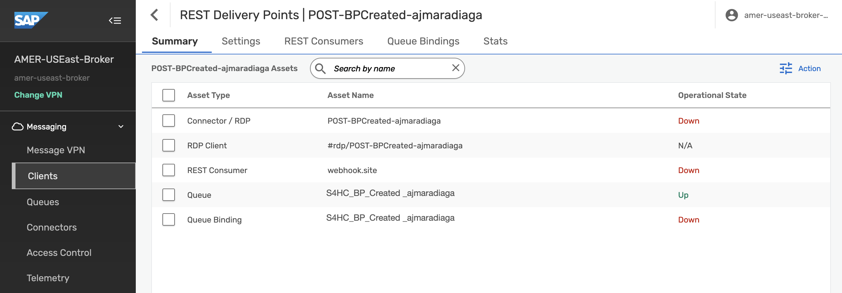 RDP object