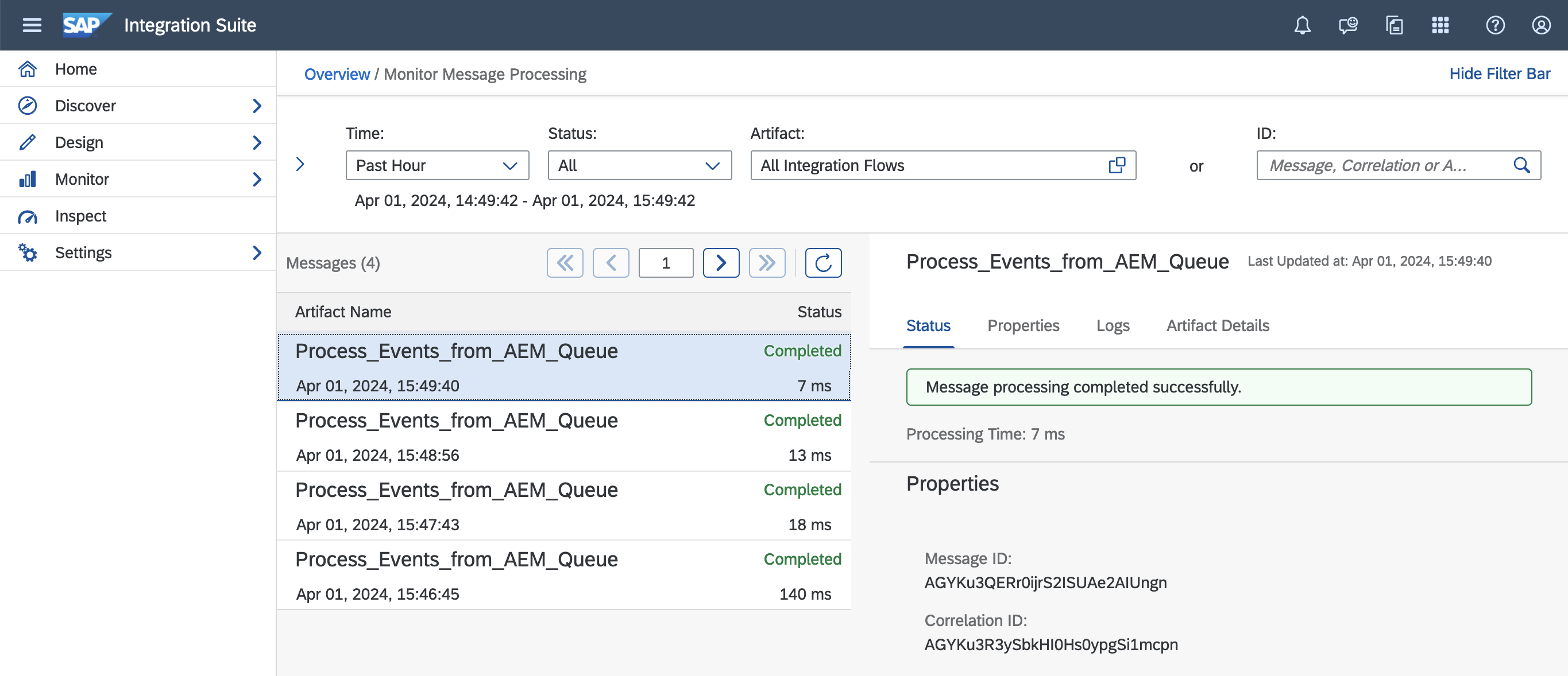 Cloud Integration - Message processing